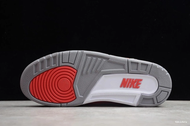 Cheap TBK Cement Red 3 CK5692-600 Air Jordan 0704